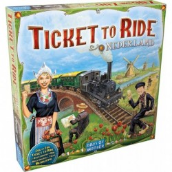 Asmodee - Jeu de société - Les Aventuriers du rail - Extension Pays Bas