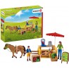 Schleich - 42528 - Farm World - Étal mobile de la ferme