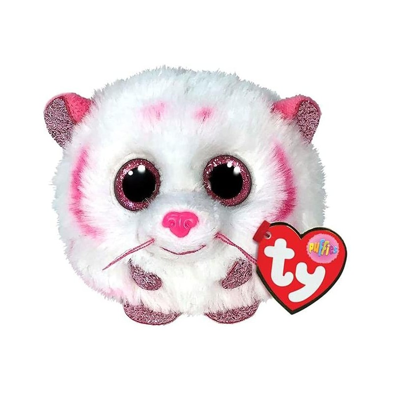 Peluche TY - Puffies 10 cm - Tabor le tigre
