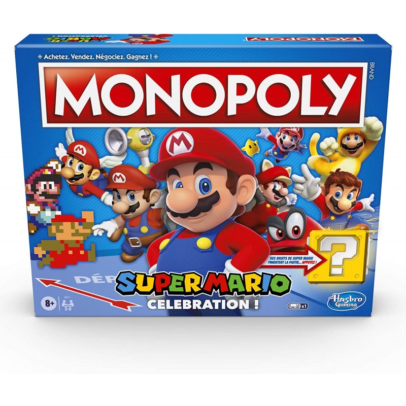 Hasbro - Jeu de société - Monopoly - Super Mario Celebration
