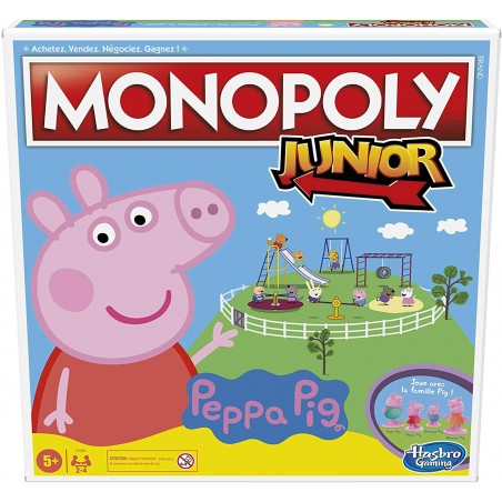 Hasbro - Jeu de société - Monopoly - Peppa Pig