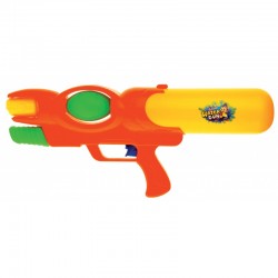 Kim Play - Pistolet à eau à pression avec réservoir et canon - 50 cm