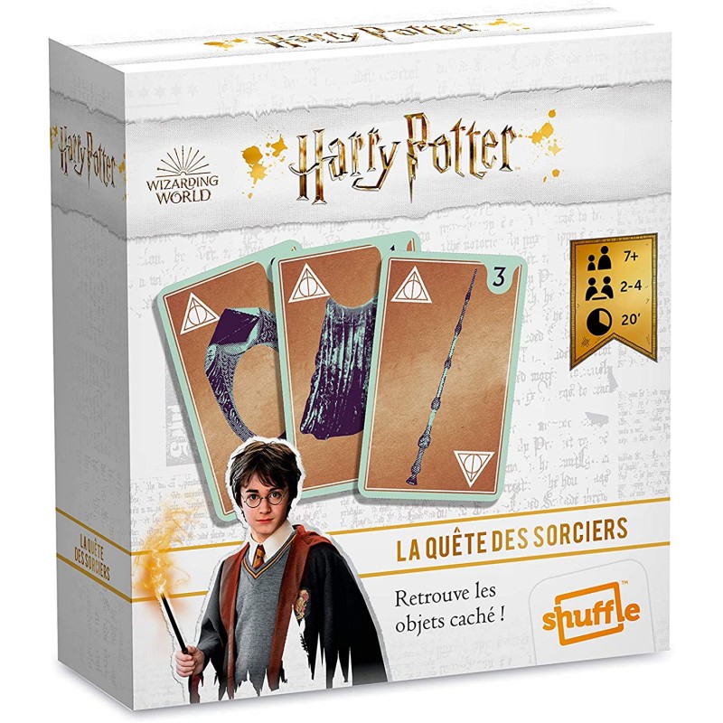 Jeu de société - Jeu de cartes - Harry Potter - Trouvez les reliques de la Mort