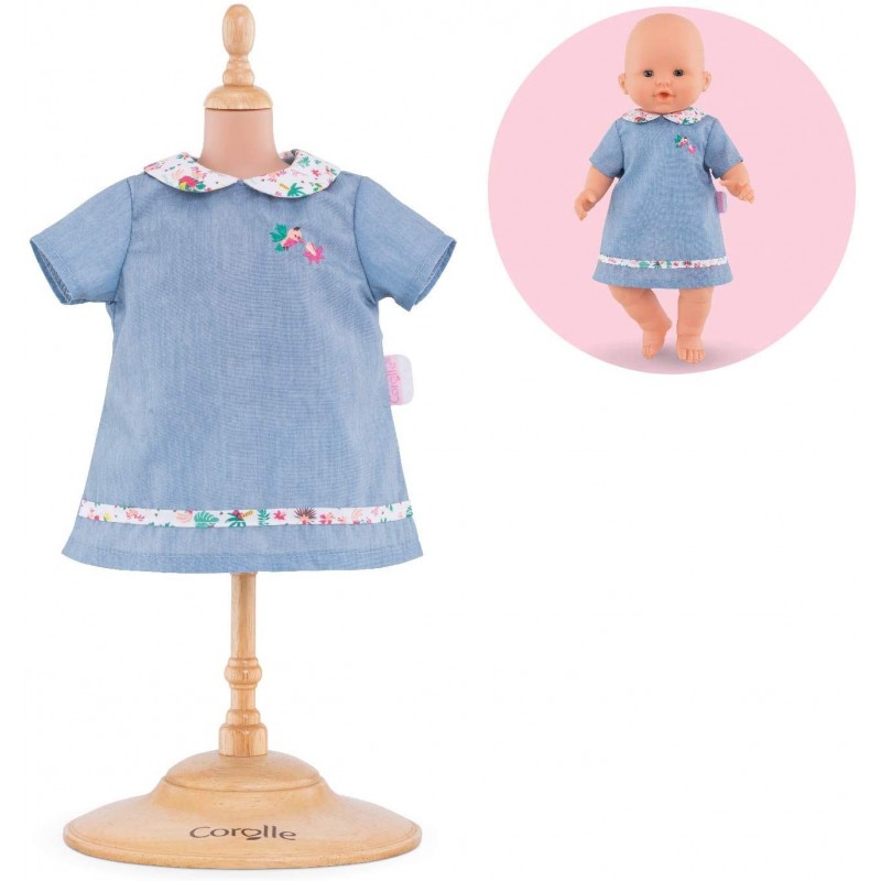 Corolle - Vêtement de poupée - Robe tropicorolle - 36 cm