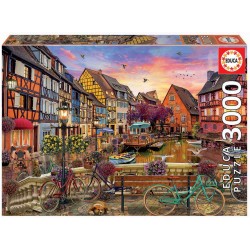 Educa - Puzzle 3000 pièces - Colmar, France