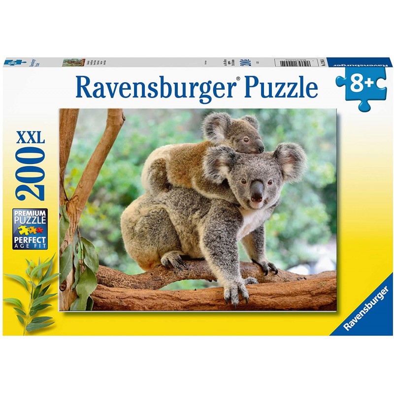 Ravensburger - Puzzle 200 pièces XXL - La famille koala