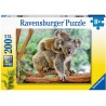 Ravensburger - Puzzle 200 pièces XXL - La famille koala