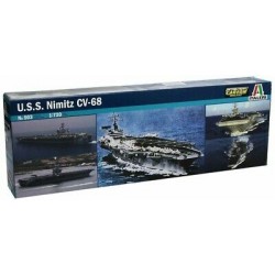 Italeri - 503 - Maquette - Bateau - Porte-avion USS Nimitz - Echelle 1:720