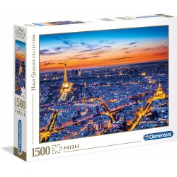 Clementoni - Puzzle 1500 pièces - Vue de Paris