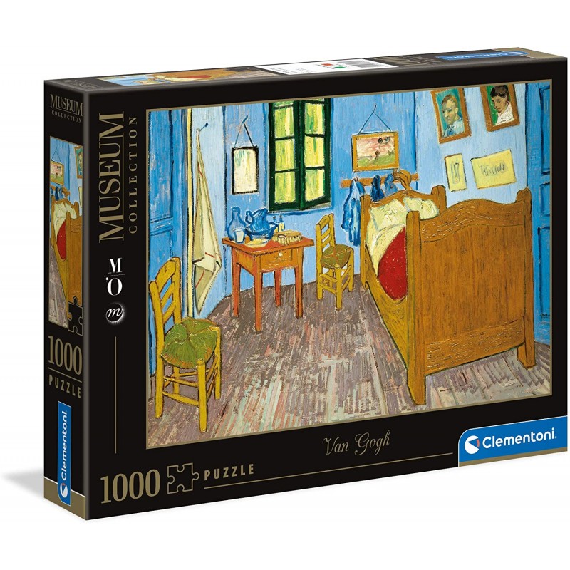 Clementoni - Puzzle 1000 pièces - Chambre à Arles - Van Gogh