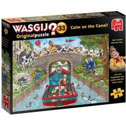 Jumbo - Puzzle 1000 pièces - Wasgij original 33 - Panique sur le canal