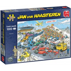 Jumbo - Puzzle 1000 pièces - Départ de formule 1 - Jan Van Haasteren