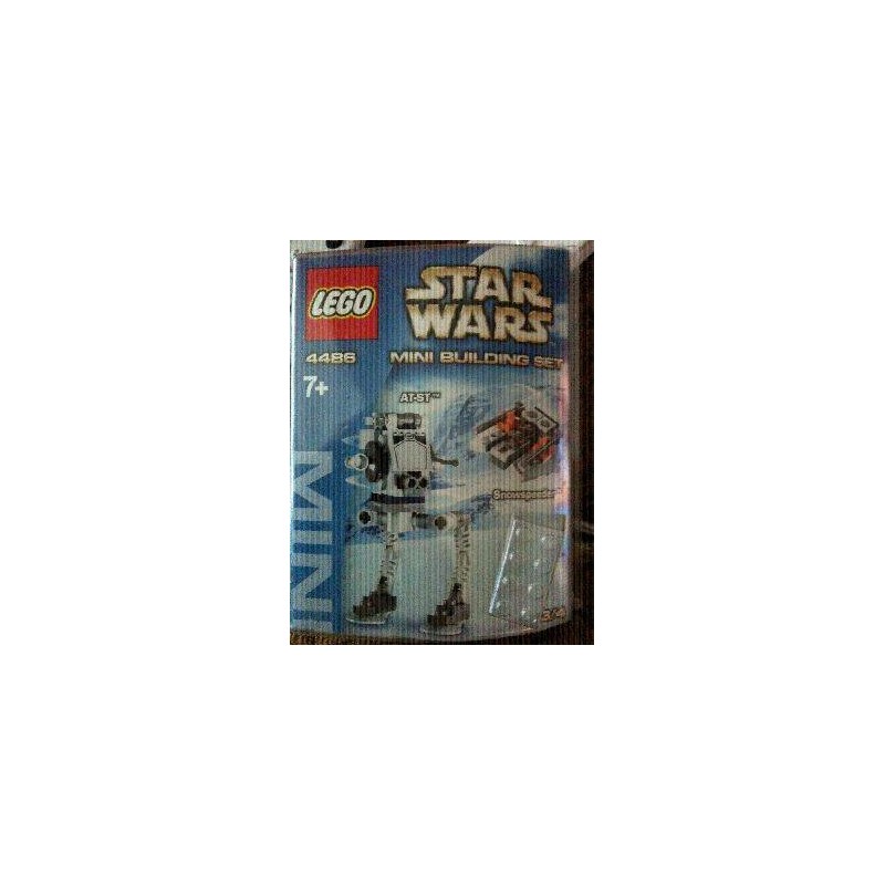 Lego - 4486 - Star Wars - Blister AT-ST et snowspeeder