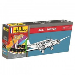Heller - Maquette - Avion - Starter Kit - AAC A Toucan
