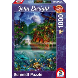 Schmidt - Puzzle 1000 pièces - Trésor englouti