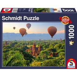 Schmidt - Puzzle 1000 pièces - Montgolfières