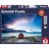 Schmidt - Puzzle 1000 pièces - Cabane sur la côte atlantique