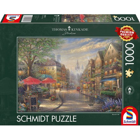 Schmidt - Puzzle 1000 pièces - Café à Munich