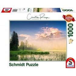 Schmidt - Puzzle 1000 pièces - Lac des pigeons
