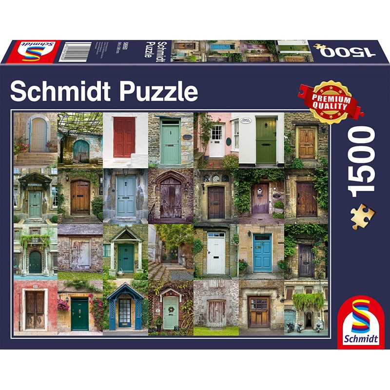 Schmidt - Puzzle 1500 pièces - Portes