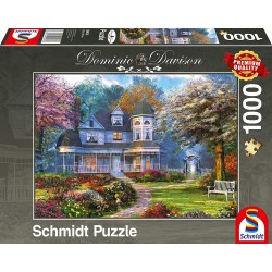 Schmidt - Puzzle 1000 pièces - Manoir Victorien