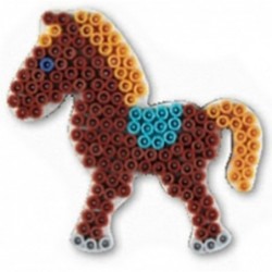 Hama - Perles - 321 - Taille Midi - Plaque poney