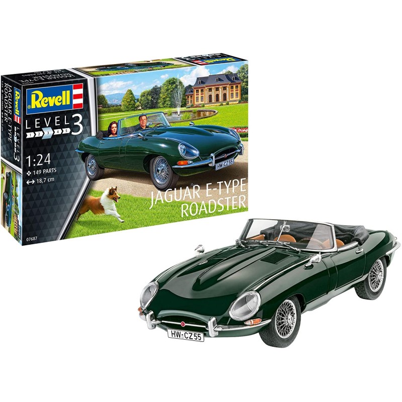 Revell - 7687 - Maquette Voiture - Jaguar e-type roadster