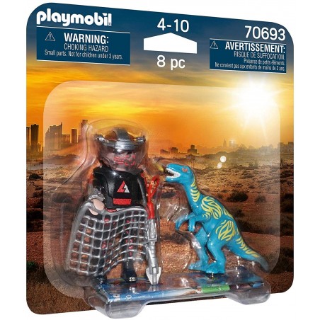 Playmobil - 70693 - Dino Rise - Braconnier vélociraptor