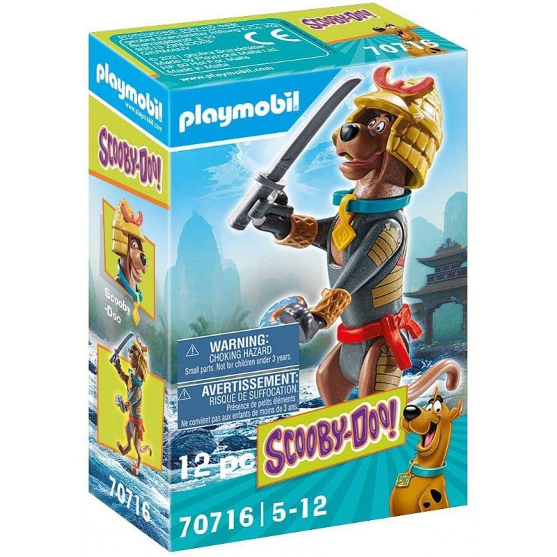 Playmobil - 70716 - Scooby-Doo ! - Scooby-Doo Samurai