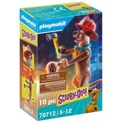 Playmobil - 70712 - Scooby-Doo ! - SCOOBY-DOO Pompier