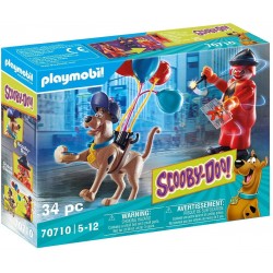 Playmobil - 70710 - Scooby-Doo ! - Scooby-Doo avec fantôme du clown