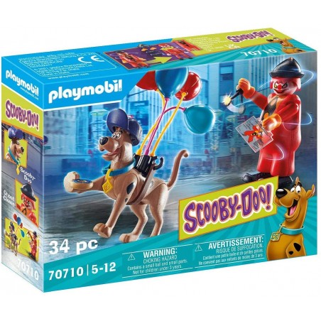 Playmobil - 70710 - Scooby-Doo ! - Scooby-Doo avec fantôme du clown