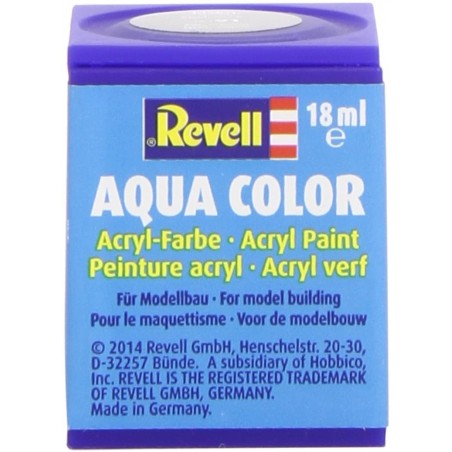 Revell - 36191 - Aqua Color - Gris acier metal