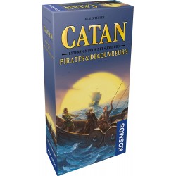 Asmodee - Jeu de société - Catan - Extension 5 et 6 joueurs Pirates et découvreurs