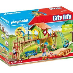 Playmobil - 70281 - Le centre de loisirs - Parc de jeux et enfants