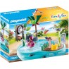 Playmobil - 70610 - Le parc aquatique - Piscine avec jet d'eau