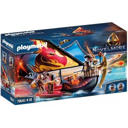 Playmobil - 70641 - Novelmore - Navire de combat des Burnham Raiders