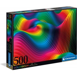 Clementoni - Puzzle 500 pièces - Colorboom - Vagues