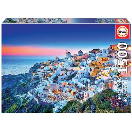 Educa - Puzzle 1500 pièces - Santorini