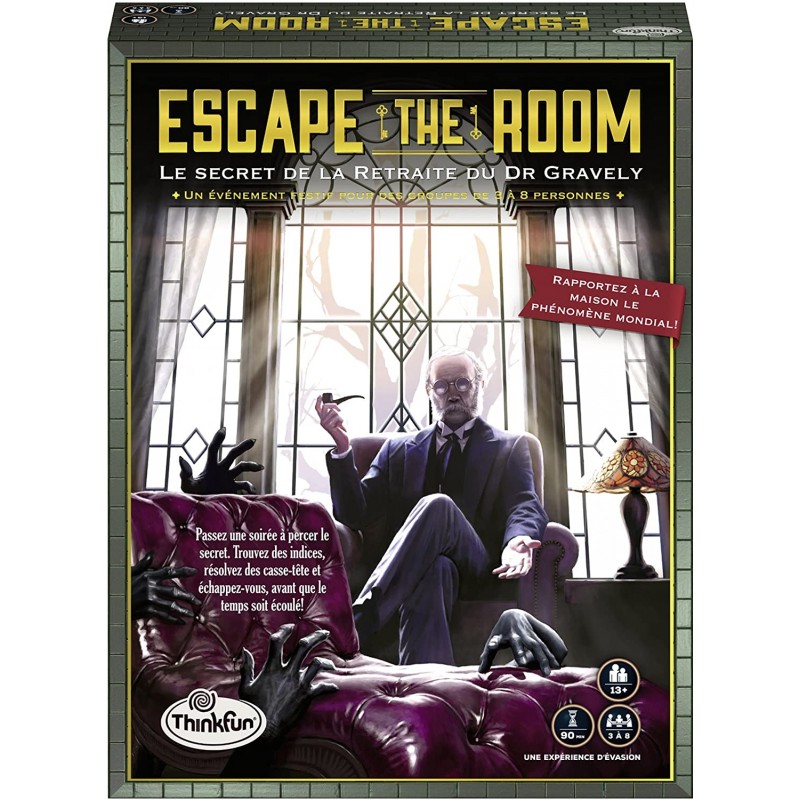 Ravensburger - Escape the Room - Le secret de la Retraite du Dr Gravely