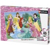 Nathan - Puzzle 45 pièces - Rencontre avec les princesses Disney
