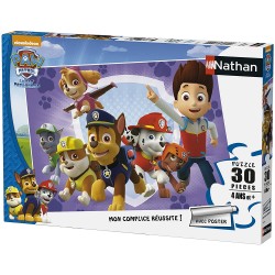 Nathan - Puzzle 30 pièces - La Pat'Patrouille à la rescousse