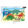 Ravensburger - Puzzle cadre 15 pièces - Les dinosaures du Jurassique