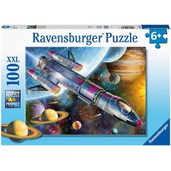 Ravensburger - Puzzle 100 pièces XXL - Mission dans l'espace