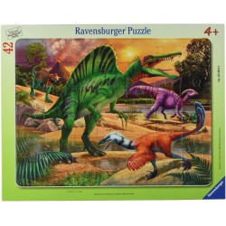 Ravensburger - Puzzle cadre 42 pièces - Le Spinosaure