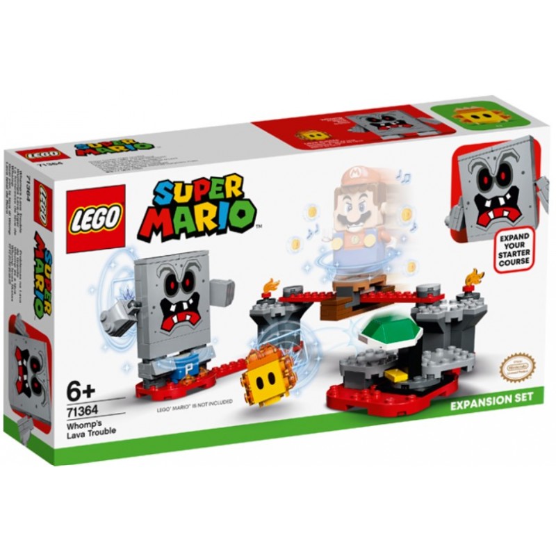 Lego - 71364 - Super Mario - Set d'extension La forteresse de lave de Whomp