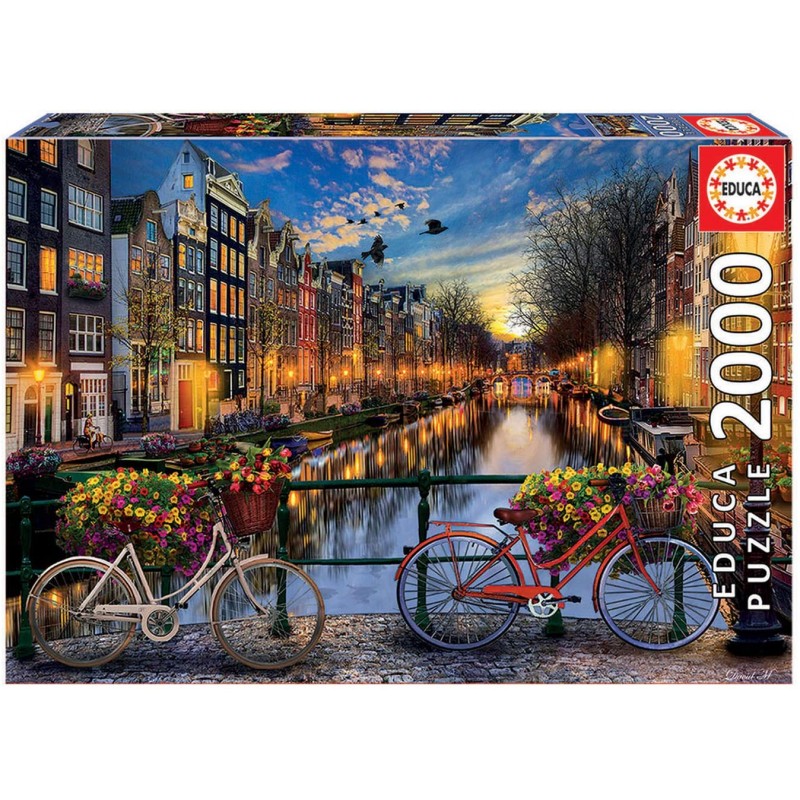 Educa - Puzzle 2000 pièces - Amsterdam