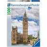Ravensburger - Puzzle 1500 pièces - Drôle de chat sur Big Ben