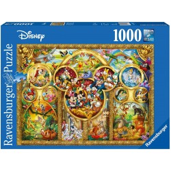 Ravensburger - Puzzle 1000 pièces - Les plus beaux thèmes Disney