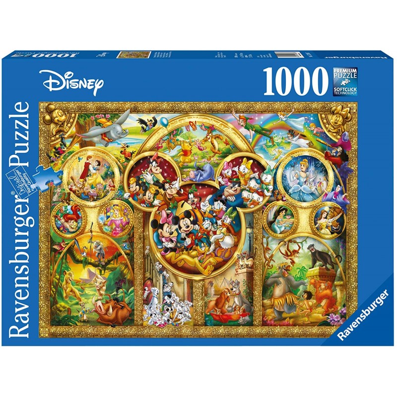 Ravensburger - Puzzle 1000 pièces - Les plus beaux thèmes Disney
